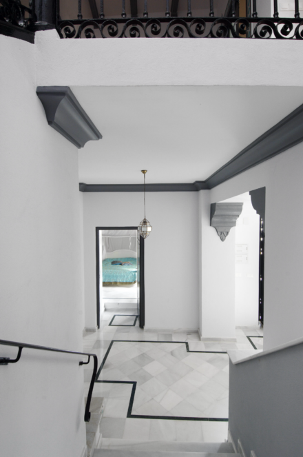 Interior - antik og luksus - Sierra Nevada - Det blå skærs hus