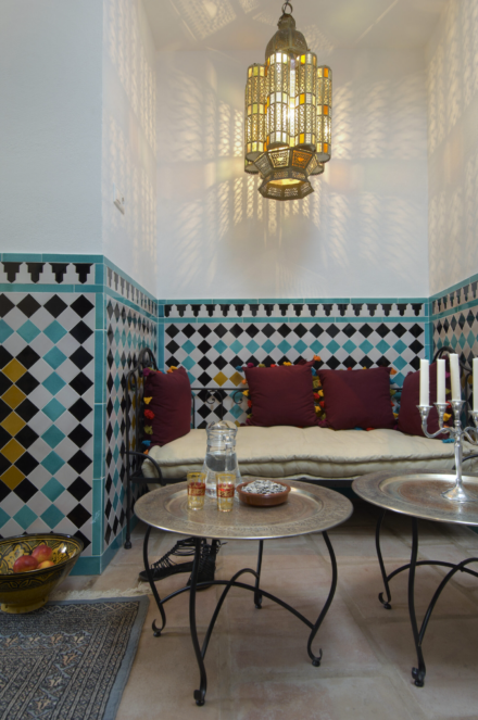Interior - mudejar - Sierra Nevada - Det blå skærs hus